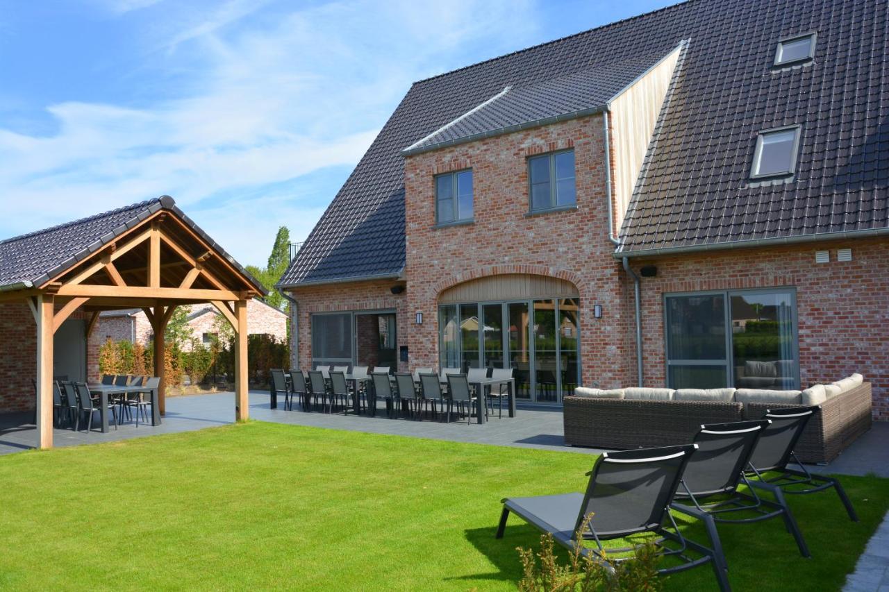 Duins Genot 5 Star Holiday Homes 30P & 40P - Indoorpool & Wellness Jabbeke  Exterior foto